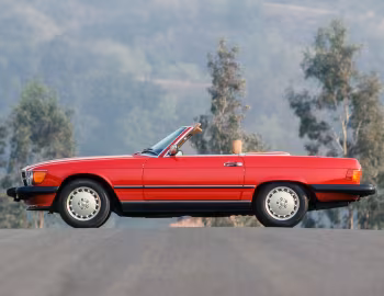 1986–89 Mercedes-Benz 560 SL [North America] (Bm.107.048) '1985–89