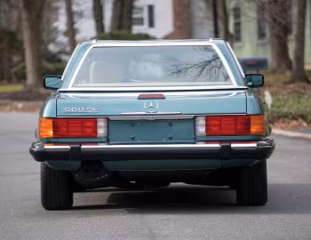 1986–89 Mercedes-Benz 560 SL [North America] (Bm.107.048) '1985–89