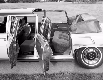 Interior Mercedes-Benz 600 Pullman Landaulet (W100) '1965–80