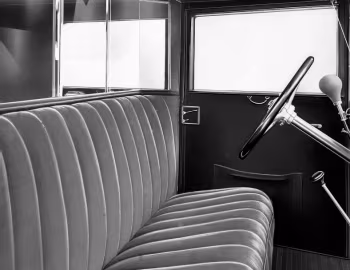 Interior Mercedes-Benz 8/38 PS 4-türige Limousine mit Zwischenwand (W02) '10.1927–28