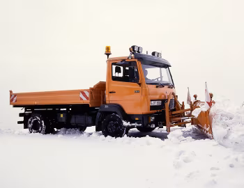 Mercedes-Benz 914 K Dreiseitenkipper mit Schneepflug (Br.674) '1985–????