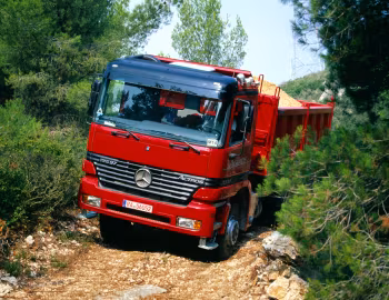 Mercedes-Benz Actros 3331 AK Meiller Dreiseitenkipper (MP1) '04.1997–10.2002