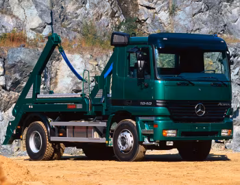 Mercedes-Benz Actros 1840 K Skip Loader '04.1997–2002