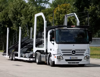 Mercedes-Benz Actros 1841 LS car transporter (MP2 / Br.934) '2005–09