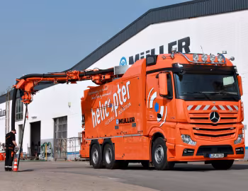 Mercedes-Benz Actros 2548 L Müller CanalMaster Typ F 120EWA '2014–????