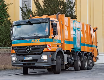 Mercedes-Benz Actros 3236 8×2 Müllfahrzeug (MP2 / Br.932) '04.2003–09
