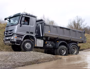 Mercedes-Benz Actros 3346 AK Meiller Dreiseitenkipper (MP3) '2009–11