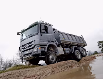 Mercedes-Benz Actros 3346 AK Meiller Dreiseitenkipper (MP3) '2009–11