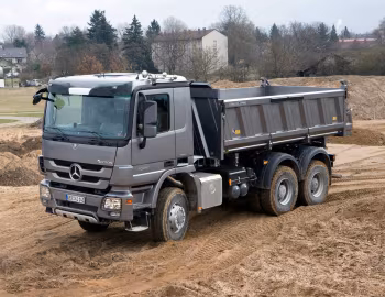 Mercedes-Benz Actros 3346 AK Meiller Dreiseitenkipper (MP3) '2009–11