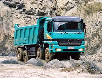 Mercedes-Benz Actros 4143 AK Meiller Hinterkipper (MP1) '04.1997–10.2002