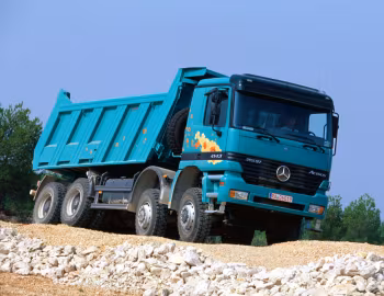Mercedes-Benz Actros 4143 AK Meiller Hinterkipper (MP1) '04.1997–10.2002