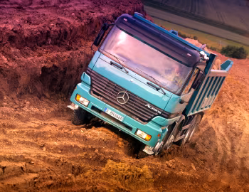 Mercedes-Benz Actros 4143 AK Meiller Hinterkipper (MP1) '04.1997–10.2002