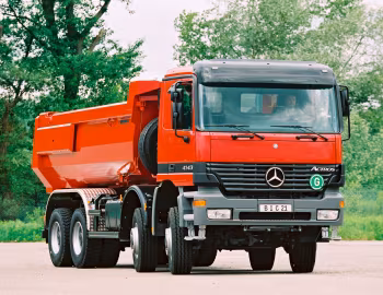 Mercedes-Benz Actros 4143 AK Meiller Muldenkipper (MP1) '04.1997–10.2002