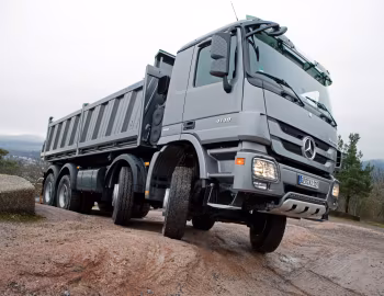 Mercedes-Benz Actros 4148 AK Meiller Dreiseitenkipper (MP3) '2009–11