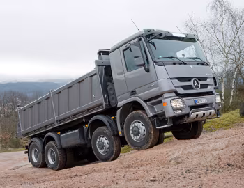Mercedes-Benz Actros 4148 AK Meiller Dreiseitenkipper (MP3) '2009–11