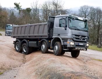 Mercedes-Benz Actros 4148 AK Meiller Dreiseitenkipper (MP3) '2009–11