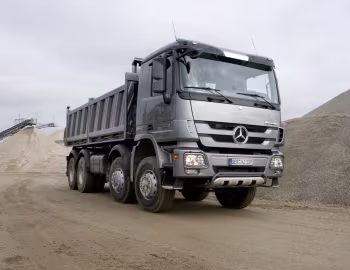 Mercedes-Benz Actros 4148 AK Meiller Dreiseitenkipper (MP3) '2009–11