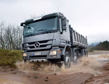 Mercedes-Benz Actros 4148 AK Meiller Dreiseitenkipper (MP3) '2009–11