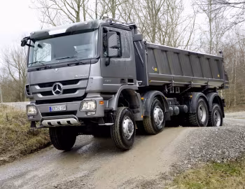 Mercedes-Benz Actros 4148 AK Meiller Dreiseitenkipper (MP3) '2009–11