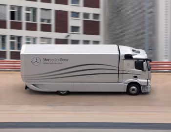 Mercedes-Benz Actros Aerodynamic Truck Concept '09.2012