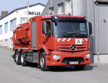 Mercedes-Benz Antos 2543 L Müller Vacumaster F 80KH '2014