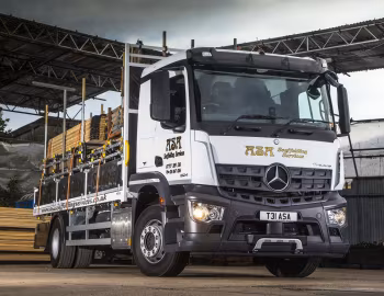 Mercedes-Benz Arocs 1824L with dropside body [UK-spec] '2015