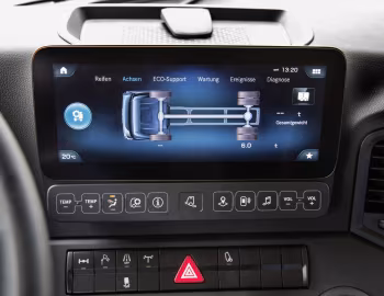 Interior Mercedes-Benz Arocs 1845 LS '2018–pr.