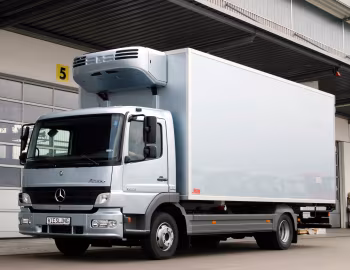 Mercedes-Benz Atego 1222 mit Kiesling Triefkühl-Kofferaufbau '2006–????