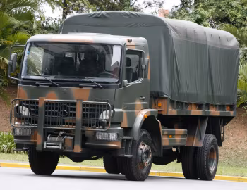Mercedes-Benz Atego 1725 A Military Truck [Brazil] '10.2006–11