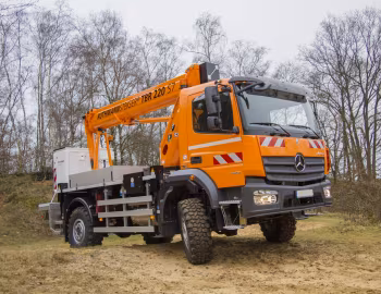 Mercedes-Benz Atego 923 AF mit Hubarbeitsbühne Ruthmann-Steiger TBR 220 S7 '2015–pr.