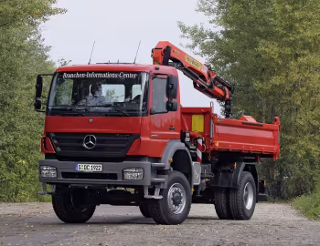 Mercedes-Benz Axor 1833 AK Meiller Dreiseitenkipper '2004–10