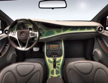 Panel frontal Mercedes-Benz BlueZero Concept '2009