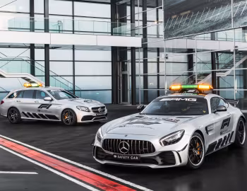 Mercedes-AMG GT R, Mercedes-AMG C 63 S Estate F1 Medical Car
