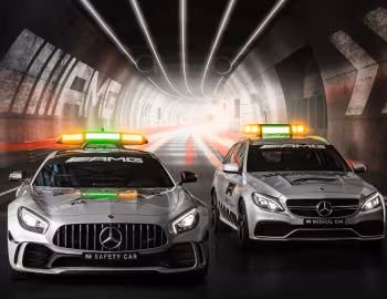 Mercedes-AMG GT R, Mercedes-AMG C 63 S Estate F1 Medical Car