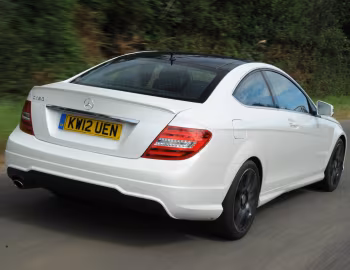 Mercedes-Benz C 180 Coupe AMG Sports Package [UK-spec] (C204) '2011–15