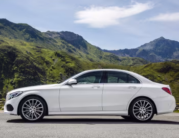 Mercedes-Benz C 220 BlueTec AMG Line [UK-spec] (W205) '2014–18