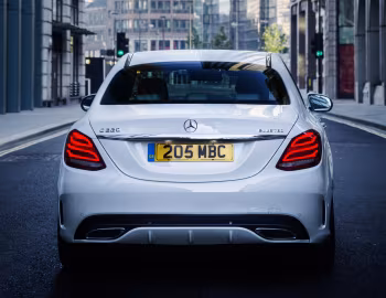 Mercedes-Benz C 220 BlueTec AMG Line [UK-spec] (W205) '2014–18