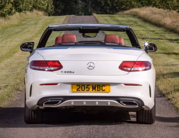 Mercedes-Benz C 220 d AMG Line Cabriolet [UK-spec] (A205) '2016–18