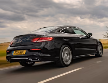 Mercedes-Benz C 220 d Coupé AMG Line [UK-spec] (C205) '2018–21