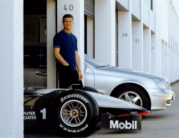 Mercedes-Benz C 320, McLaren MP4/15, David Coulthard