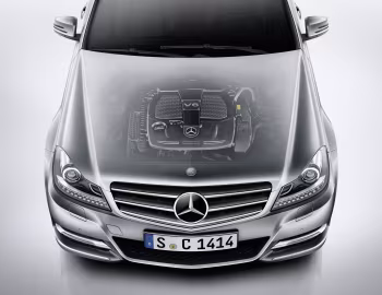 Bajo el capó Mercedes-Benz C 350 BlueEfficiency (W204) '2011–14