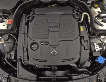 Bajo el capó 2012–15 Mercedes-Benz C 350 Coupe AMG Sports Package [North America] (C204) '2011–15