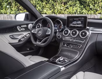 Interior 2015–18 Mercedes-Benz C 400 4MATIC Sport Package [North America] (W205) '2014–18