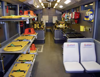 Interior Mercedes-Benz Citaro LC Ambulance (O 530) '2009–11