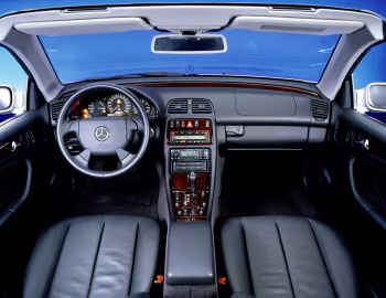 Interior Mercedes-Benz CLK 230 Kompressor Cabrio (A208) '1998–2002
