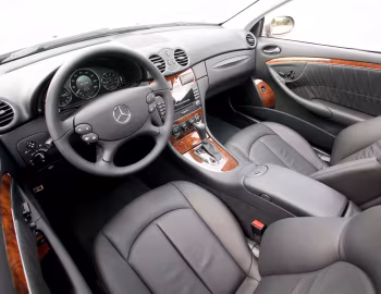 Interior 2006–09 Mercedes-Benz CLK 350 [North America] (C209) '2005–05.2009