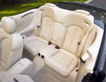 Interior 2007–10 Mercedes-Benz CLK 550 Convertible [North America] (A209) '2006–10