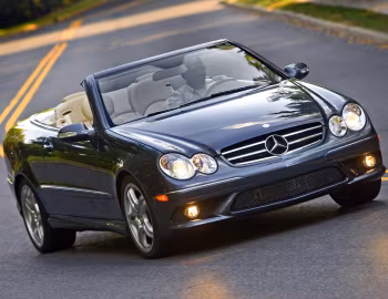 2007–10 Mercedes-Benz CLK 550 Convertible [North America] (A209) '2006–10