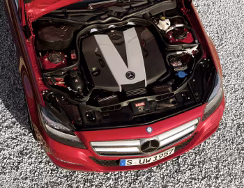 Sous la capuche Mercedes-Benz CLS 350 CDI [Worldwide] (C218) '2010–14