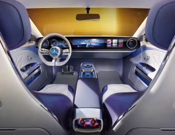 Panel frontal Mercedes-Benz Concept CLA Class '09.2023